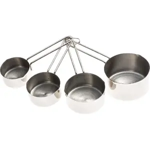 Mērtrauku komplekts KingHoff KH-4025 — virtuves mērtrauki, saliekami/vienā kopā (modelis KH-4025)