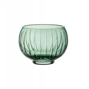 Vase small ZWIESEL Signum Smoky Green — decorative glass vase, compact size