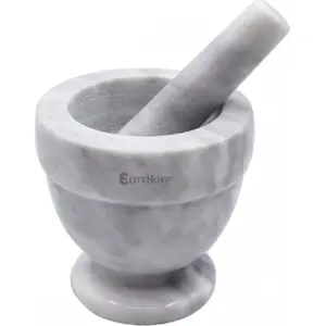 Marble Mortar and Pestle Elitehoff E-6253 — Elitehoff kitchen mortar set
