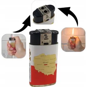 Unilight double piezo lighter ULD-2024 (model 202402ELICO) — Unilight double piezo ignition lighter