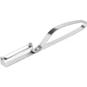 Stainless Steel Peeler TEESA TSA0177 — manual vegetable and fruit peeler, stainless steel blade