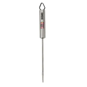 Food thermometer Domo DO3100, digital probe, measuring range -45 to 200 °C, battery 1.5 V, probe width 14 mm, depth 19 mm, length 217 mm