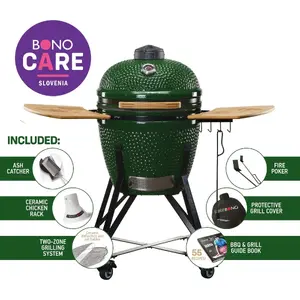 Keramikas grils Kamado BONO Zalgiris 55 cm — Kamado kamado tipa keramiska plīts