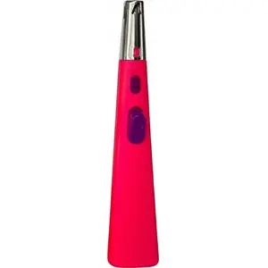 Butane Lighter Ronson PYRAMIDE PURPLE — refillable torch lighter for gas fireplaces and grills
