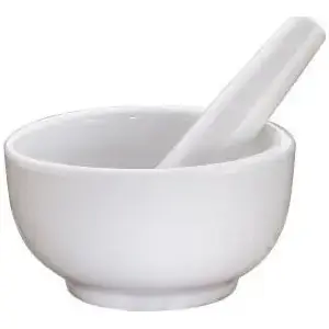 kuchenprofi Порcelainовый мортир и пестик, диаметр 8 см