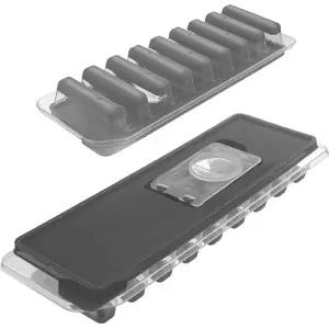 Ice Mold ORION Forma silicone ice tray with lid for long ice cubes, easy-release design