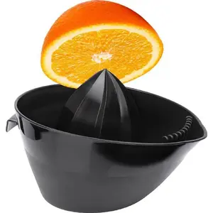 Vilde manual citrus juicer 259149 — handheld press for large citrus (grapefruit, orange), black