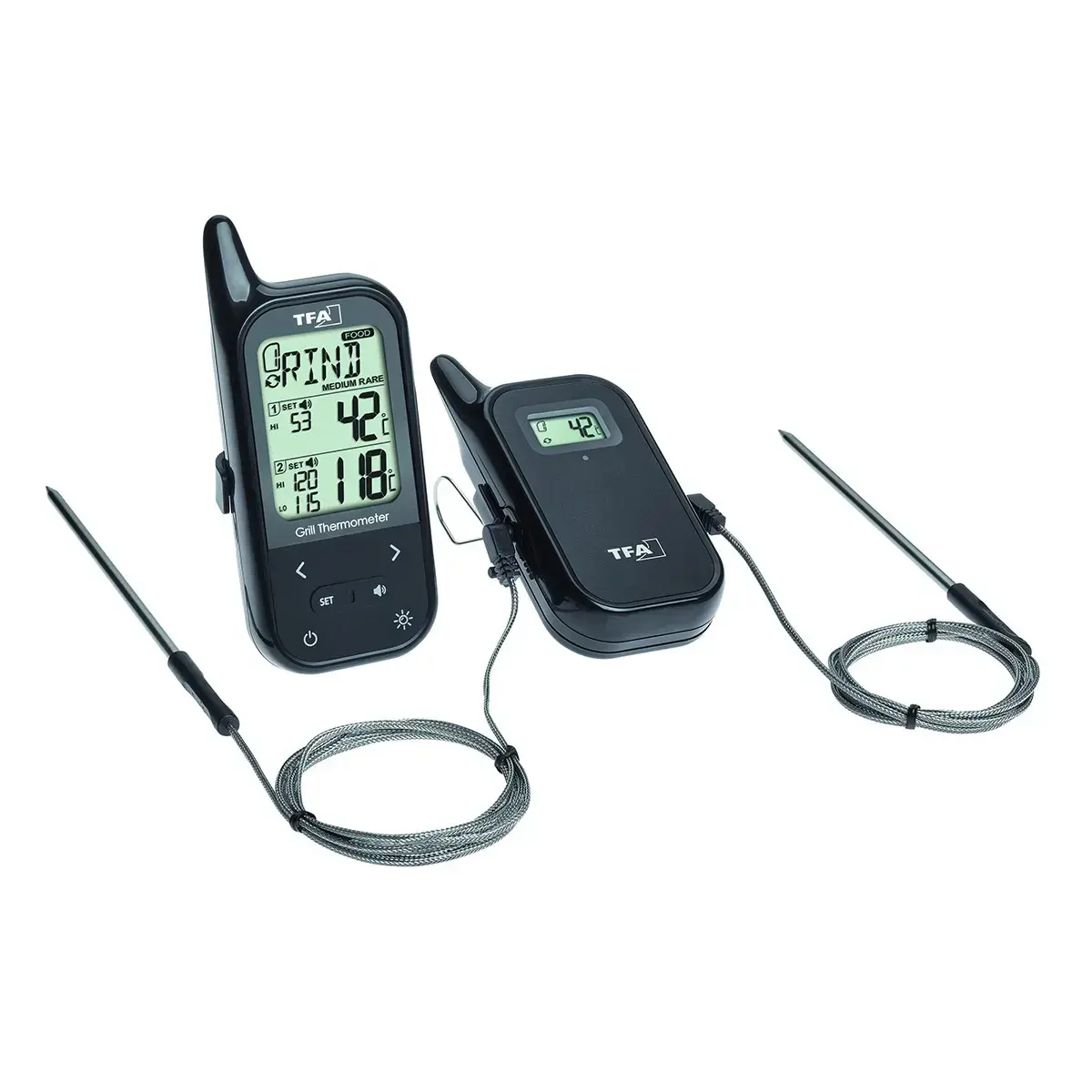 TFA KÜCHEN-CHEF TWIN digitāls termometrs 0–300 °C Photo 2