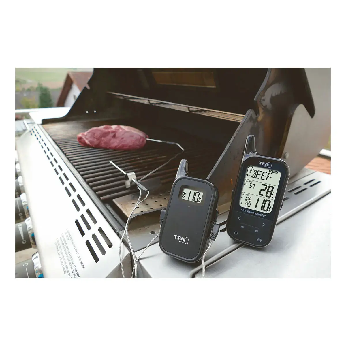 TFA KÜCHEN-CHEF TWIN digitāls termometrs 0–300 °C Photo 6