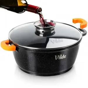 Cooking pot Vilde 28 cm 5.8 L with lid and aromatizer model 199106