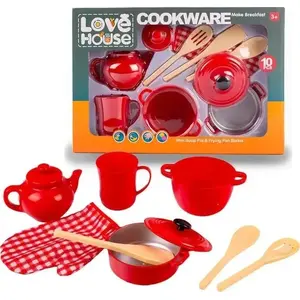Cookware set small foot — 10-piece kitchen cookware set