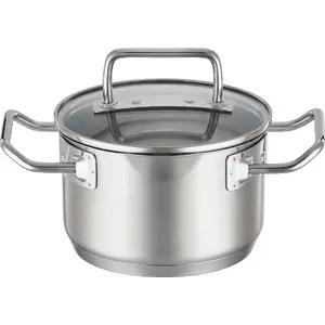 Cooking pot with lid Roesle ROESLE 16 cm (model RO-91941) stainless steel