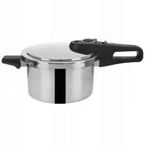 Pressure Cooker Gorgel ORI_113345 — Stainless Steel 4 L, Induction-Compatible, Secure Locking