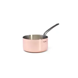 Saucepan de Buyer 6460.20, round copper, 3.3 L capacity, 20 cm diameter