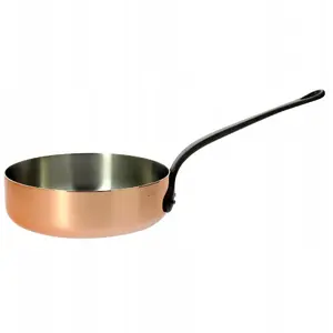 Low saucepan de Buyer Inocuivre Tradition 1.8 L — copper-clad stainless steel, 20 cm