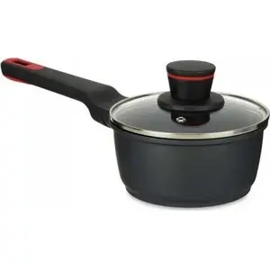Cookware Pot with Lid Kinvara Molten, Aluminum, 16 cm