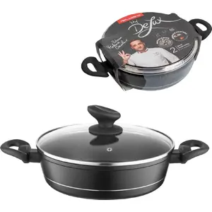 Low saucepan Florina Delux by Mateusz Gessler 24 cm, 2.3 L — Florina