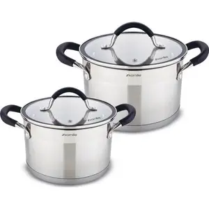 Cookware set Kamille 4-piece KM-5751 — pots and pan set, brand Kamille