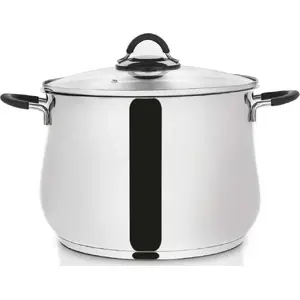 Кастрюля стальная ORION Dalie с крышкой 26 см 10,6 л