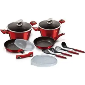 Cookware set berlinger haus BH-7057 — pots and frying pans set