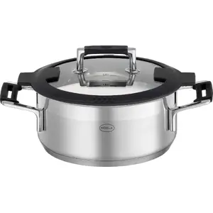 Низкая кастрюля из нержавеющей стали Roesle Silence Pro 20 см RO-91959