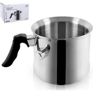Cooking Pot for Milk ORION Ori_111872 — stainless steel, 1.5 L, universal