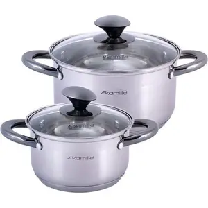 Cookware set Kamille KM-4925 4-piece pot set by Kamille, model KM-4925
