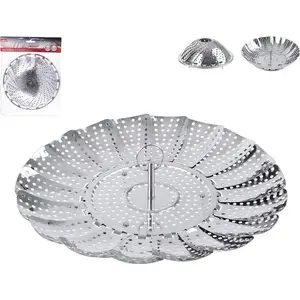 Steam Basket Insert ORION 28 cm — Universal Steamer Basket for Pots
