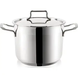 Stainless steel pot with lid ORION ANETT 4.6L (18/10)