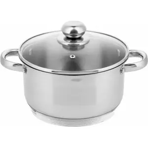 Stainless Steel Pot Zilner ZL-7307 6.1 L, 24 cm, 9-layer Base