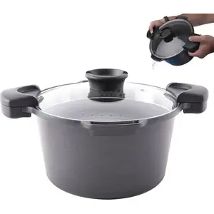 Cookware ORION pasta pot 24 cm GRANDE with straining function, universal