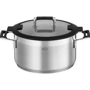 High Stockpot Roesle Silence Pro 24 cm RO-91964, stainless steel
