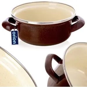 Enamel Saucepan Lumarko 14 cm, 600 ml