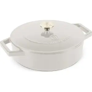 Cast Iron Frying Pan 26 cm berlinger haus BH-6530 Sahara — flat skillet, 26 cm diameter