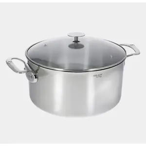 Saucepan de Buyer 3427.20 — 3 L round stainless steel saucepan