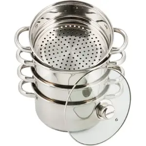 Steamer Pot KingHoff KH-3317 18 cm – stainless cookware for steaming