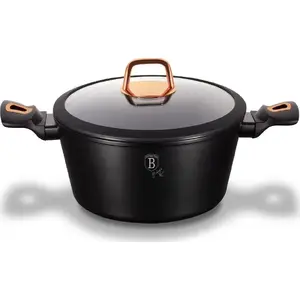 Cookware pot berlinger haus 20 cm Black Rose BH-1641, stovetop cooking pot