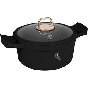 Cookware pot berlinger haus BH-1457 24 cm Black Rose — 24cm saucepan