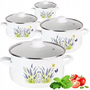 Cookware set Lumarko GARNKÓW 8CZ KO-5005 – 4 pots 18, 20, 22, 24 cm
