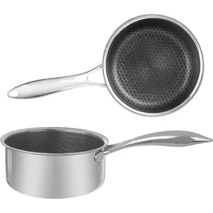 Katliņš ORION Rondel 16 cm 1,5 l nerūsējošā tērauda ar COOKCELL nepiedegošu pārklājumu