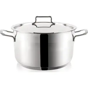 Stainless Steel Pot with Lid ORION ANETT 3L (18/10) — Universal Cooking Saucepan