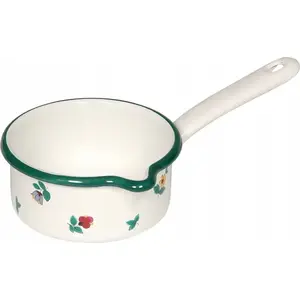 Saucepan RIESS RIESS Rondel 0.75 l Ø14 cm GMUNDNER Kwiaty rozsypane