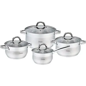 Cookware set BOLLIRE Monza 8-piece — stovetop pots and pans set