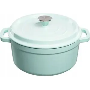 Casserole Pot Sourcing 3.5L Blue — 3.5 litre stovetop saucepan, enamel or non-specified material