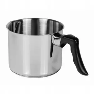 Milk pot BrunBeste BB-2198, stainless steel, 1.5 L capacity