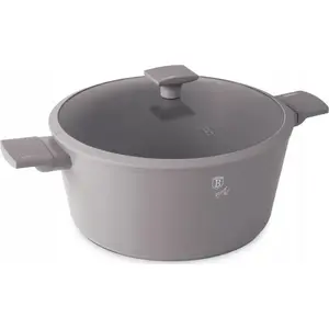 Cookware pot berlinger haus BH-8103 with lid 30 cm, taupe