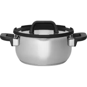 Saucepan Tefal 20 cm stainless steel, Ø 20 cm, model 635213