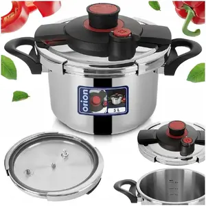 Pressure Cooker Gorgel ORI_113343 5 L Stainless Steel, Automatic Locking