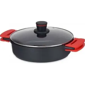 Cookware pot Kinvara Molten Black Aluminium 28 x 7.5 cm