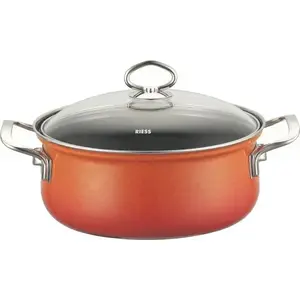 Saucepan RIESS Corall 16 cm — low pot for cooking